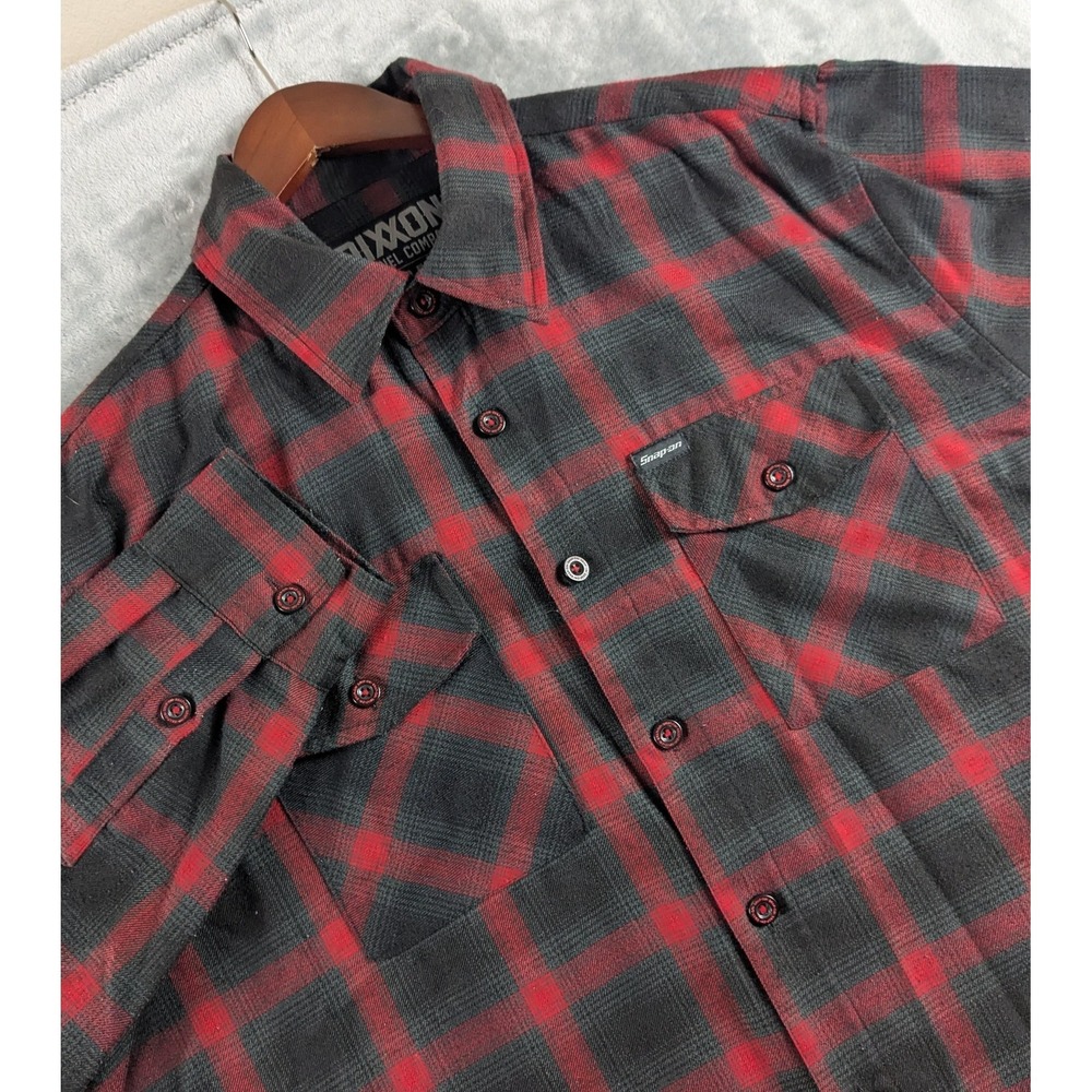 Dixxon Flannel Shirt Mens Large Limited Edition Form And Function Snap On Tools